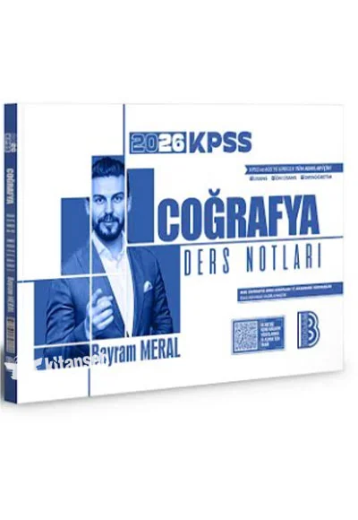 2026 KPSS Coğrafya Ders Notları Benim Hocam Yayınları