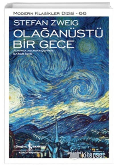 Olağanüstü Bir Gece Stefan Zweig İş Bankası Kültür Yayınları