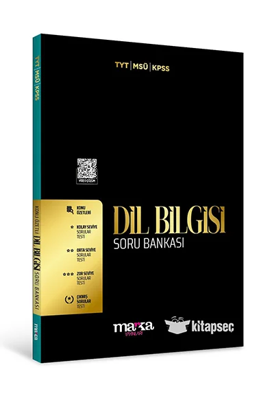 2026 TYT KPSS MSÜ Dil Bilgisi Konu Özetli Yeni Nesil Soru Bankası Tamamı Video Çözümlü Marka Yayınları